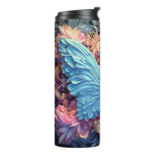 Bouteilles Isothermes Papillon bleu (Tourné sur la gauche)