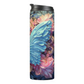 Bouteilles Isothermes Papillon bleu (Tourné sur la droite)