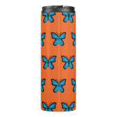 Bouteilles Isothermes Papillon Bleu (Dos)