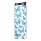 Bouteilles Isothermes Papillon bleu (Tourné sur la gauche)