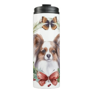 Bouteilles Isothermes Papillon Christmas Wreath Festive Pup