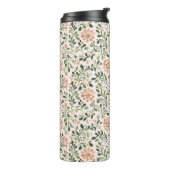 Bouteilles Isothermes Papillon Vert Menthe Rose Blush (Tourné sur la gauche)