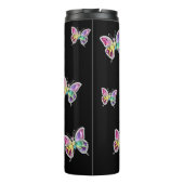 Bouteilles Isothermes Papillons en cristal arc-en-ciel (Dos)