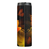 Bouteilles Isothermes Papillons et fleurs (Dos)