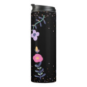 Bouteilles Isothermes papillons et fleurs (Tourné sur la droite)