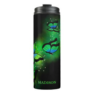 Bouteilles Isothermes Papillons verts