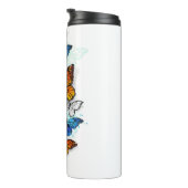 Bouteilles Isothermes Papillons volants Morpho et Monarch (Tourné sur la droite)