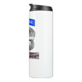 Bouteilles Isothermes Parachutiste en acier d'amorçage aéroporté (Tourné sur la droite)