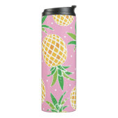 Bouteilles Isothermes Paradis de l'ananas : Motif tropical (Tourné sur la gauche)