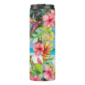 Bouteilles Isothermes Paradis hawaïen tropical (Dos)