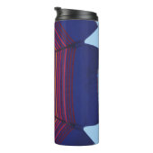 Bouteilles Isothermes Parapluie bleu et multicolore (Tourné sur la droite)
