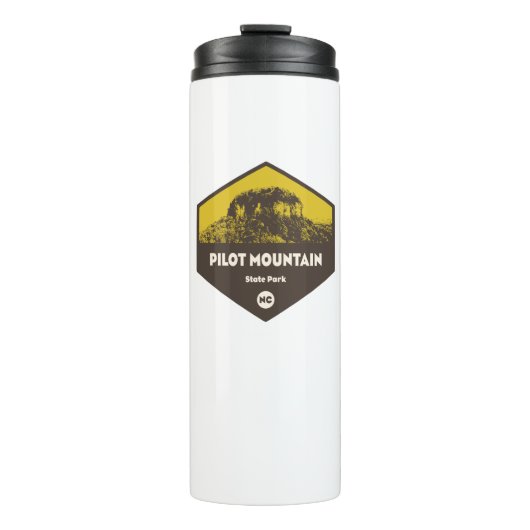 Bouteilles Isothermes Parc d'état de Pilot Mountain en Caroline du Nord (Devant)