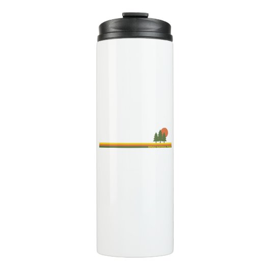 Bouteilles Isothermes Parc national de Denali Pine Trees Soleil (Devant)