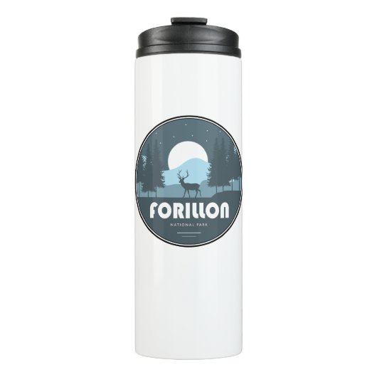 Bouteilles Isothermes Parc national de Forillon Deer (Devant)