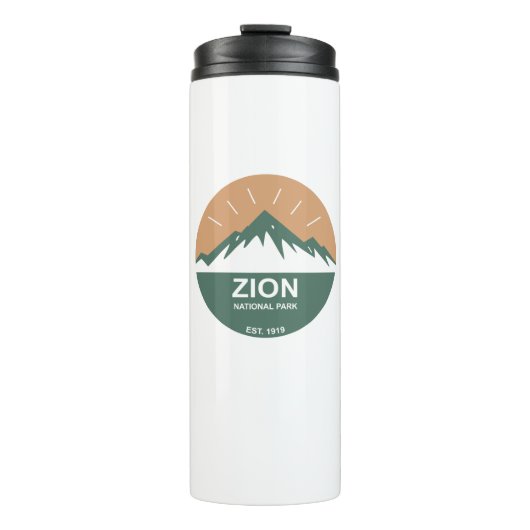 Bouteilles Isothermes Parc national de Zion (Devant)