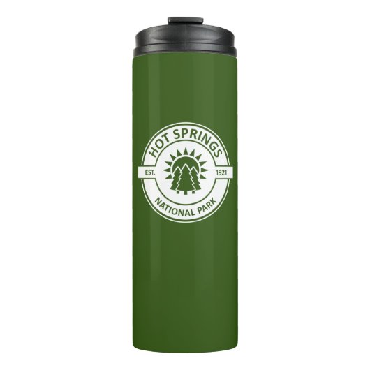 Bouteilles Isothermes Parc national des sources chaudes (Devant)