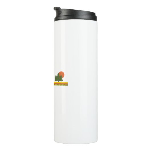 Bouteilles Isothermes Parc national du Northumberland Pine Trees Soleil (Tourné sur la droite)