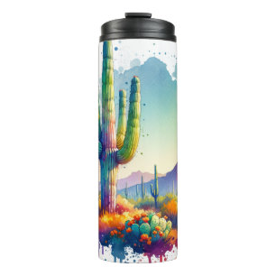 Bouteilles Isothermes Parc national du Saguaro Arizona Giant Cactus