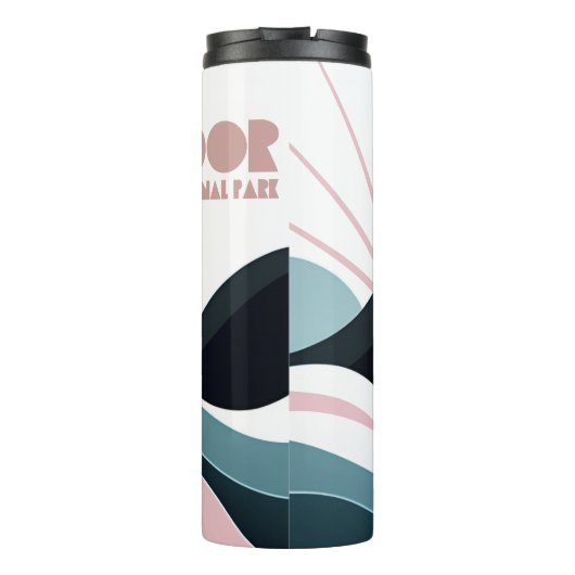 Bouteilles Isothermes Parc national Exmoor Colour Hills (Dos)