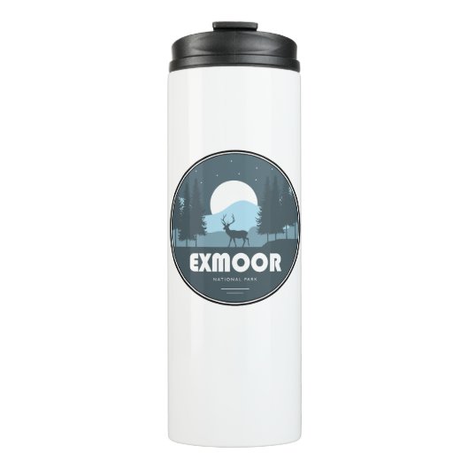 Bouteilles Isothermes Parc national Exmoor Deer (Devant)
