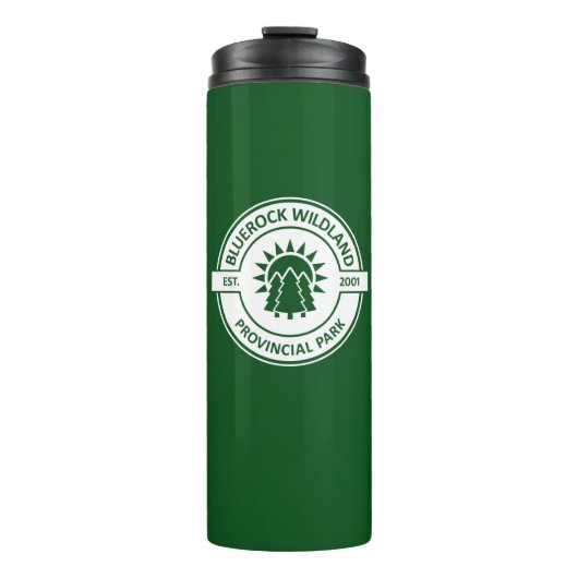 Bouteilles Isothermes Parc provincial Bluerock Wildland Sun Trees (Devant)