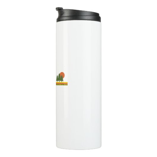 Bouteilles Isothermes Parc provincial Valhalla Pine Trees Soleil (Tourné sur la droite)