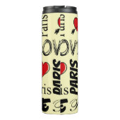 Bouteilles Isothermes Paris (Dos)