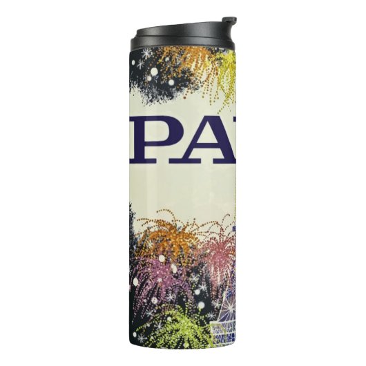 Bouteilles Isothermes Paris : Poster (Tourné sur la gauche)