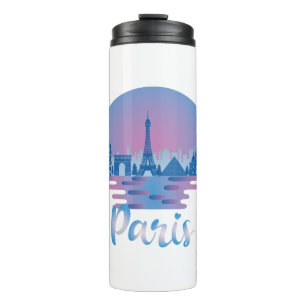 Bouteilles Isothermes Paris Skyline