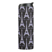 Bouteilles Isothermes Paris Tour Eiffel France Tumbler Thermal (Tourné sur la gauche)