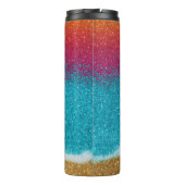 Bouteilles Isothermes Parkling Gradient Beach Sunset Texture (Dos)