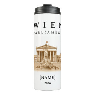 Bouteilles Isothermes Parlement de Vienne personnalisé Nom & Année