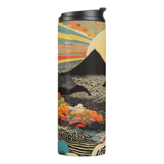 Bouteilles Isothermes Parleur thermique design unique (Tourné sur la gauche)