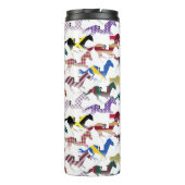 Bouteilles Isothermes Partez pour les courses de chevaux Jockey Motif en (Dos)