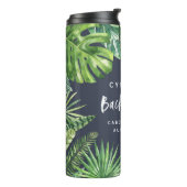 Bouteilles Isothermes Partie tropicale de bachelorette de feuille (Tourné sur la gauche)