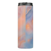 Bouteilles Isothermes Parties scintillant Abstraite Pastel Crystal Geode (Dos)