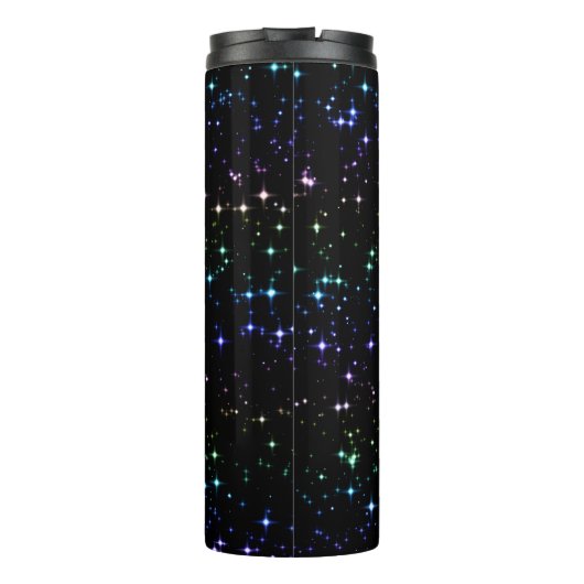 Bouteilles Isothermes Parties scintillant arc-en-ciel scintillante dans  (Dos)