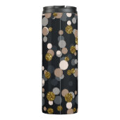 Bouteilles Isothermes Parties scintillant Confetti Peach, Maple, Grey an (Dos)