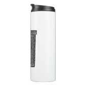 Bouteilles Isothermes Parties scintillant de déchets (Tourné sur la droite)