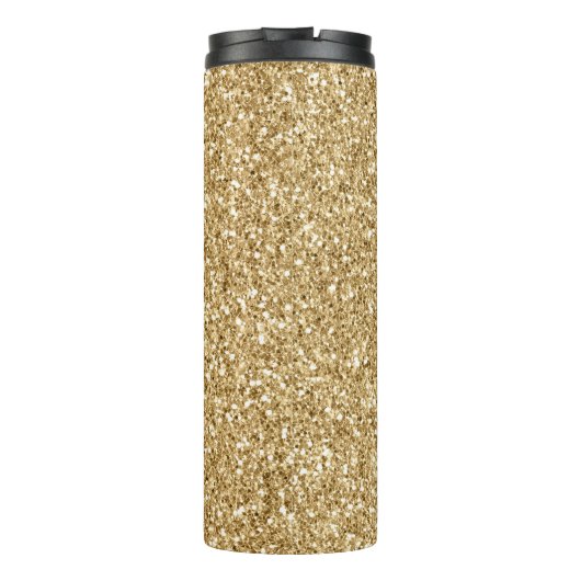 Bouteilles Isothermes Parties scintillant d'or (Dos)