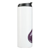 Bouteilles Isothermes Parties scintillant Eggplant (Tourné sur la gauche)