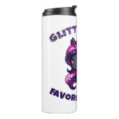 Bouteilles Isothermes Parties scintillant est ma couleur préférée mignon (Tourné sur la gauche)