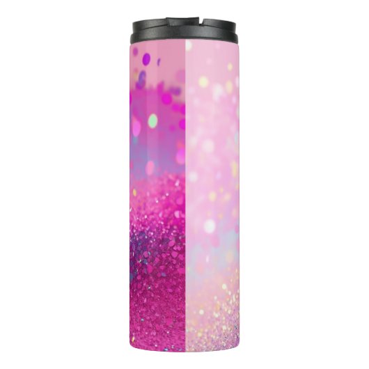 Bouteilles Isothermes Parties scintillant holographique rose Tumbler the (Dos)
