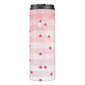 Bouteilles Isothermes Parties scintillant lapin peinte à la main personn (Dos)