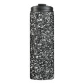 Bouteilles Isothermes Parties scintillant Noire Simple Et Étincelles Bla (Devant)