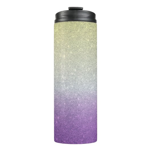 Bouteilles Isothermes Parties scintillant Ombre Thermal Tumbler (Devant)