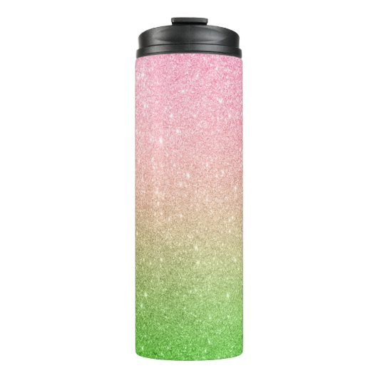 Bouteilles Isothermes Parties scintillant Ombre Thermal Tumbler (Devant)