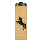 Bouteilles Isothermes Parties scintillant Or Et Unicorne (Devant)