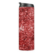 Bouteilles Isothermes Parties scintillant Red Sparkle (Tourné sur la droite)