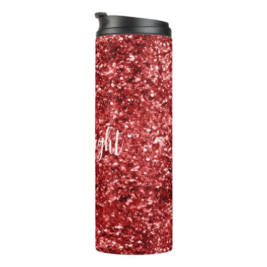 Bouteilles Isothermes Parties scintillant Red Sparkle (Tourné sur la droite)